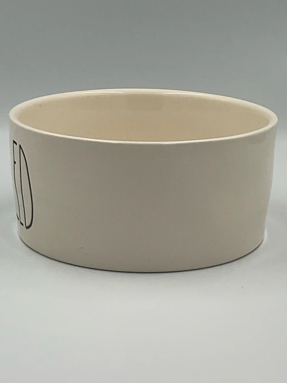 Rae Dunn “SPOILED” Ceramic Pet Bowl